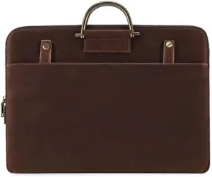 French Men's Briefcase 16.1 Inch Business Computer Bag Messenger Bag ffor Commuting Travel Business