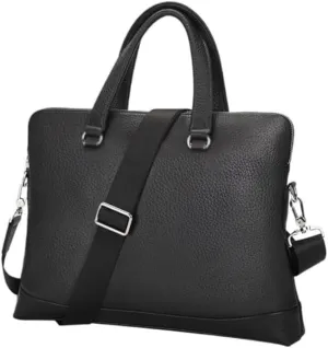 French Men's Briefcase Large Capacity Computer Business Bag Shoulder Messenger Bag ffor Commuting Travel Business