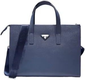 French Men's Crossbody Briefcase Business Handbag Genuine Leather Handbag ffor Commuting Travel Business
