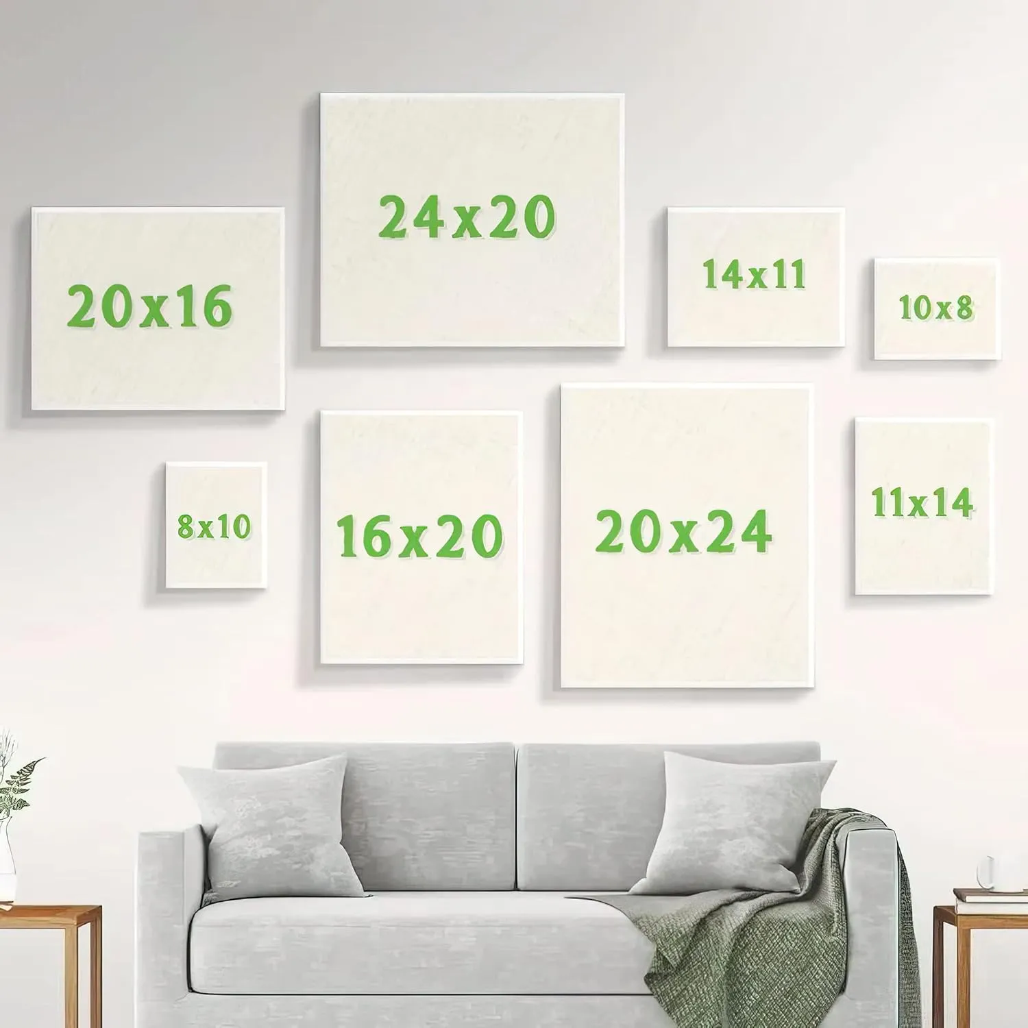 GOSSBY Personalized Custom Canvas (Mother and 2 Daughters) Mother And Daughters Forever Linked Together Personalized To My Mom Poster Custom Name Mother & Daughter Forever Linked Together Woman Day Gi
