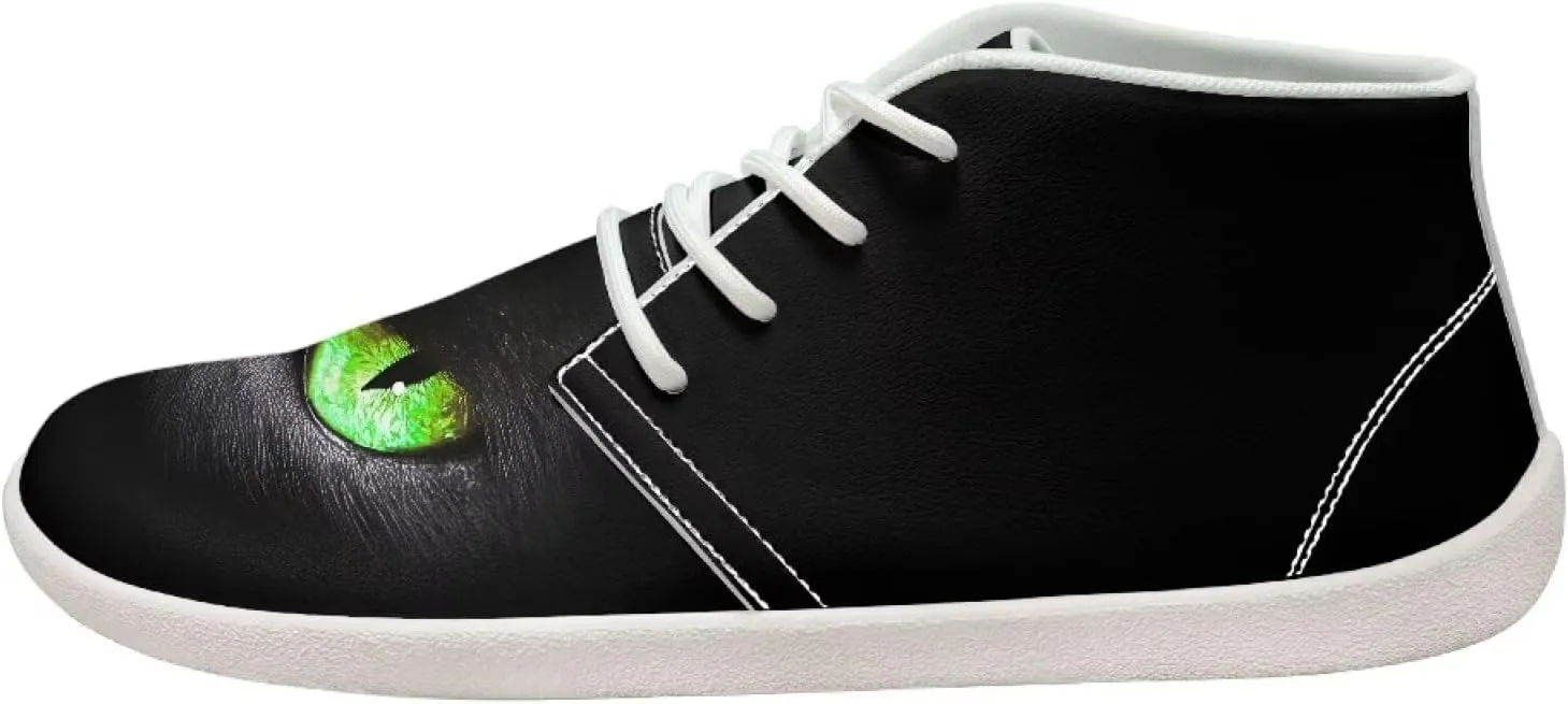 GOSTONG Men's Barefoot Wide Toe Box Shoes Lightweight Walking Flats Shoe Non Slip Zero Drop Outdoor Casual Work Sneakers White Sole Size 5-14