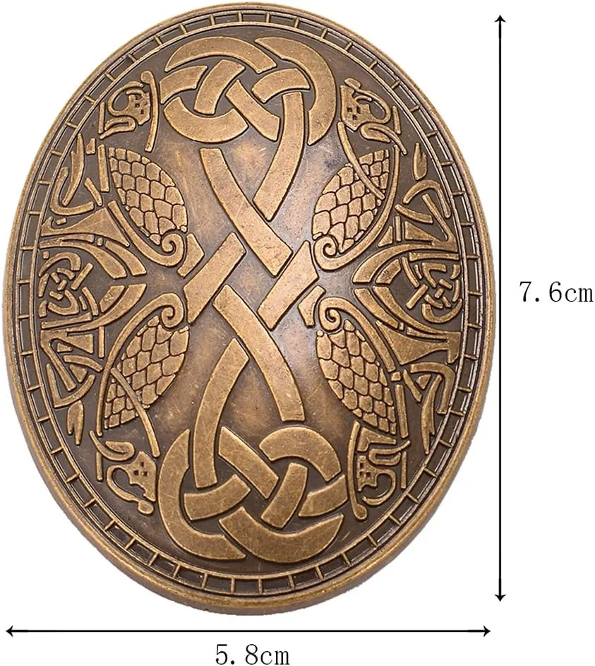 GRACEART Medieval Viking Brooch