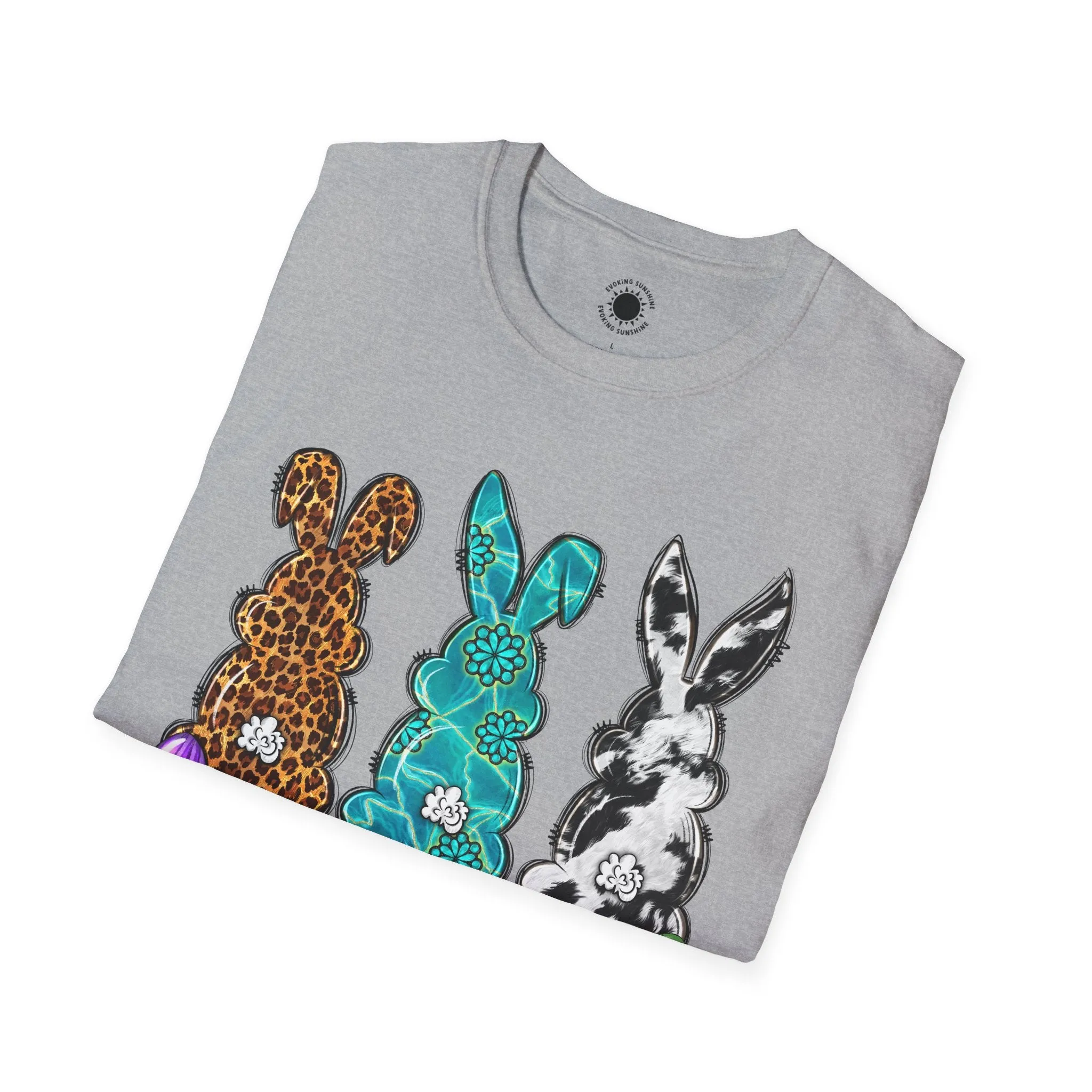 Happy Easter Bunny Unisex Softstyle T-Shirt
