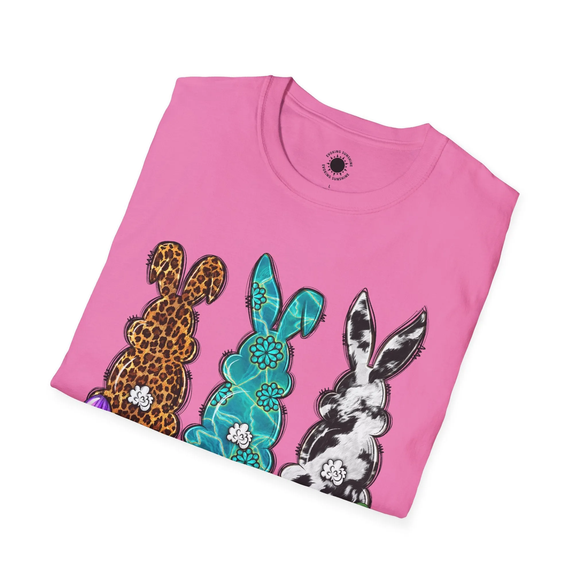 Happy Easter Bunny Unisex Softstyle T-Shirt