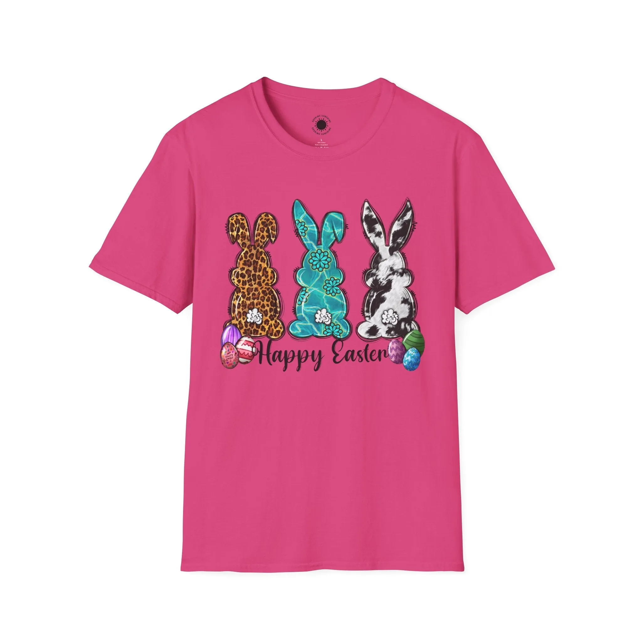 Happy Easter Bunny Unisex Softstyle T-Shirt