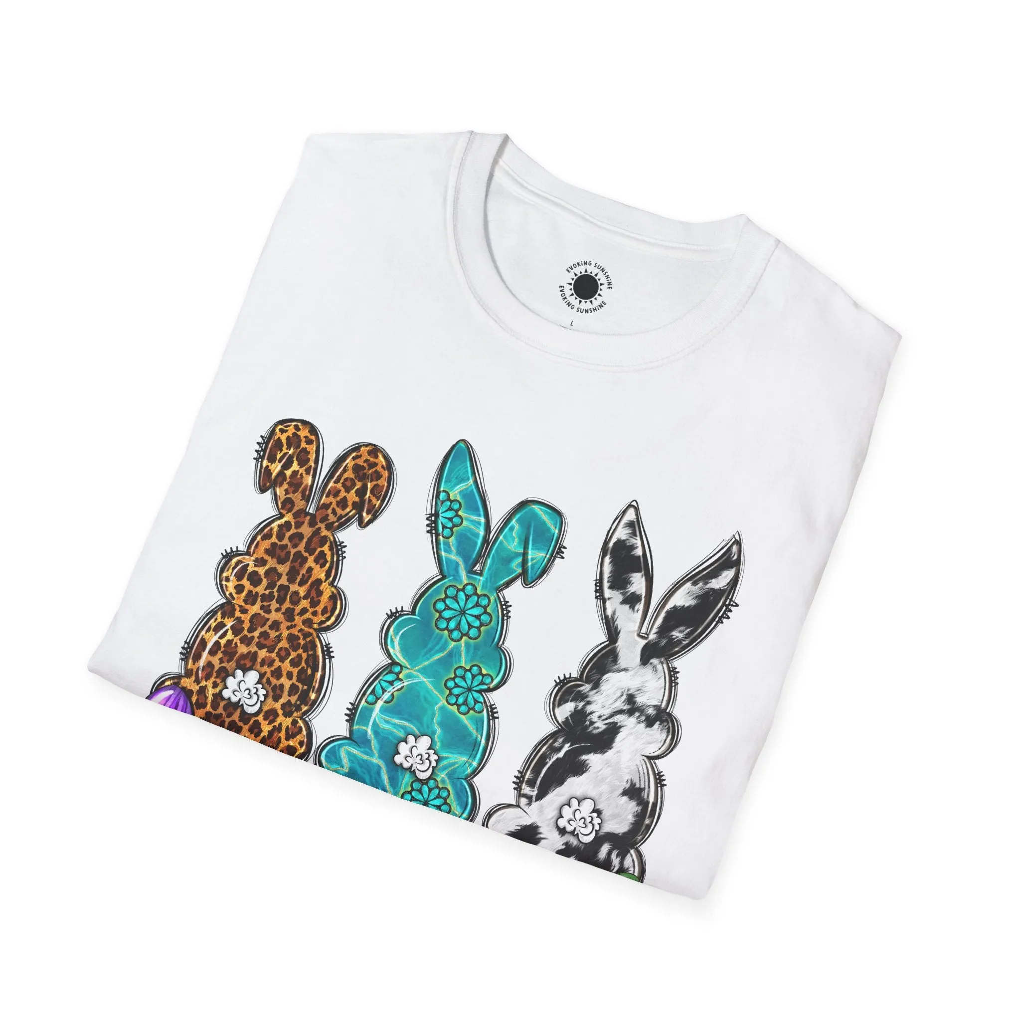 Happy Easter Bunny Unisex Softstyle T-Shirt
