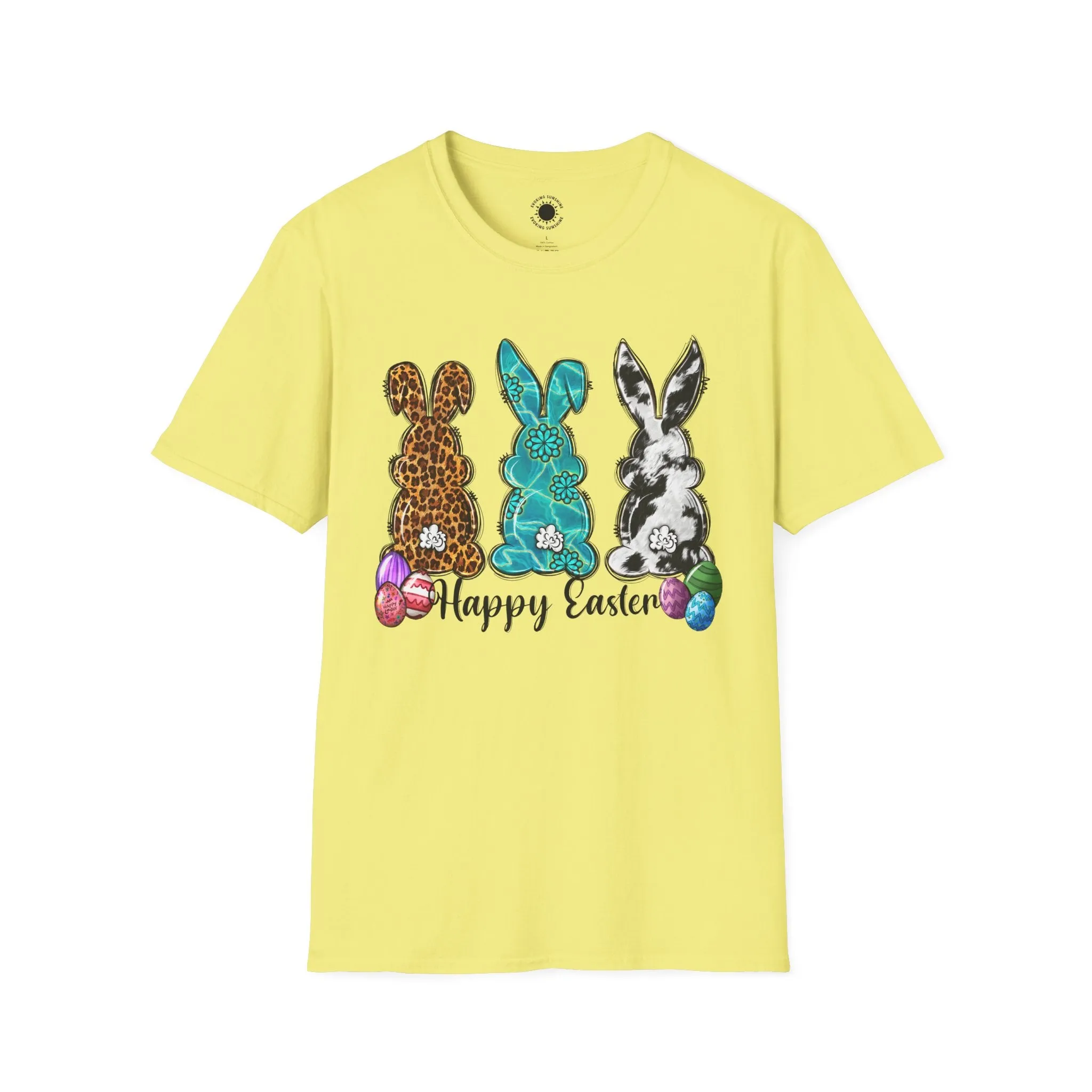 Happy Easter Bunny Unisex Softstyle T-Shirt