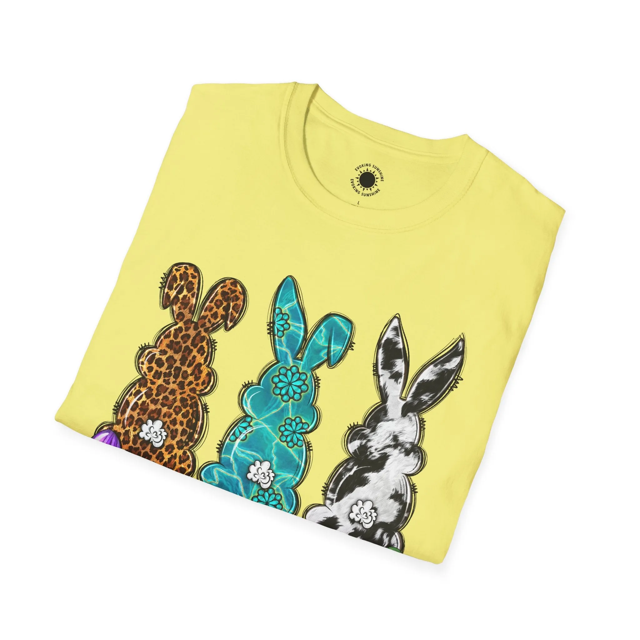 Happy Easter Bunny Unisex Softstyle T-Shirt