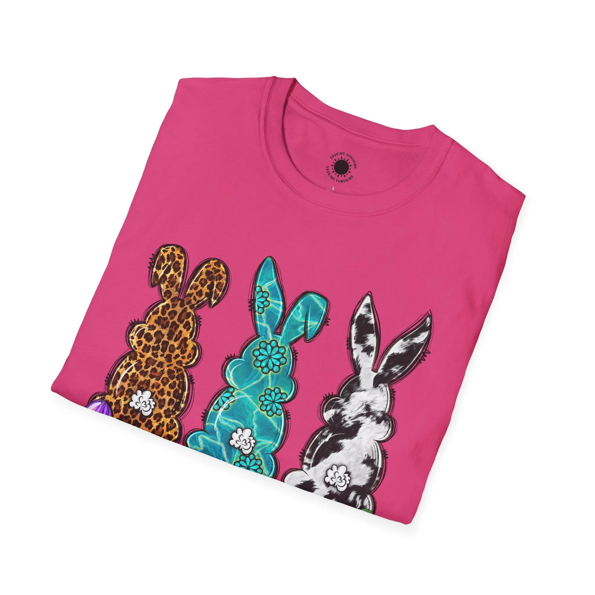 Happy Easter Bunny Unisex Softstyle T-Shirt