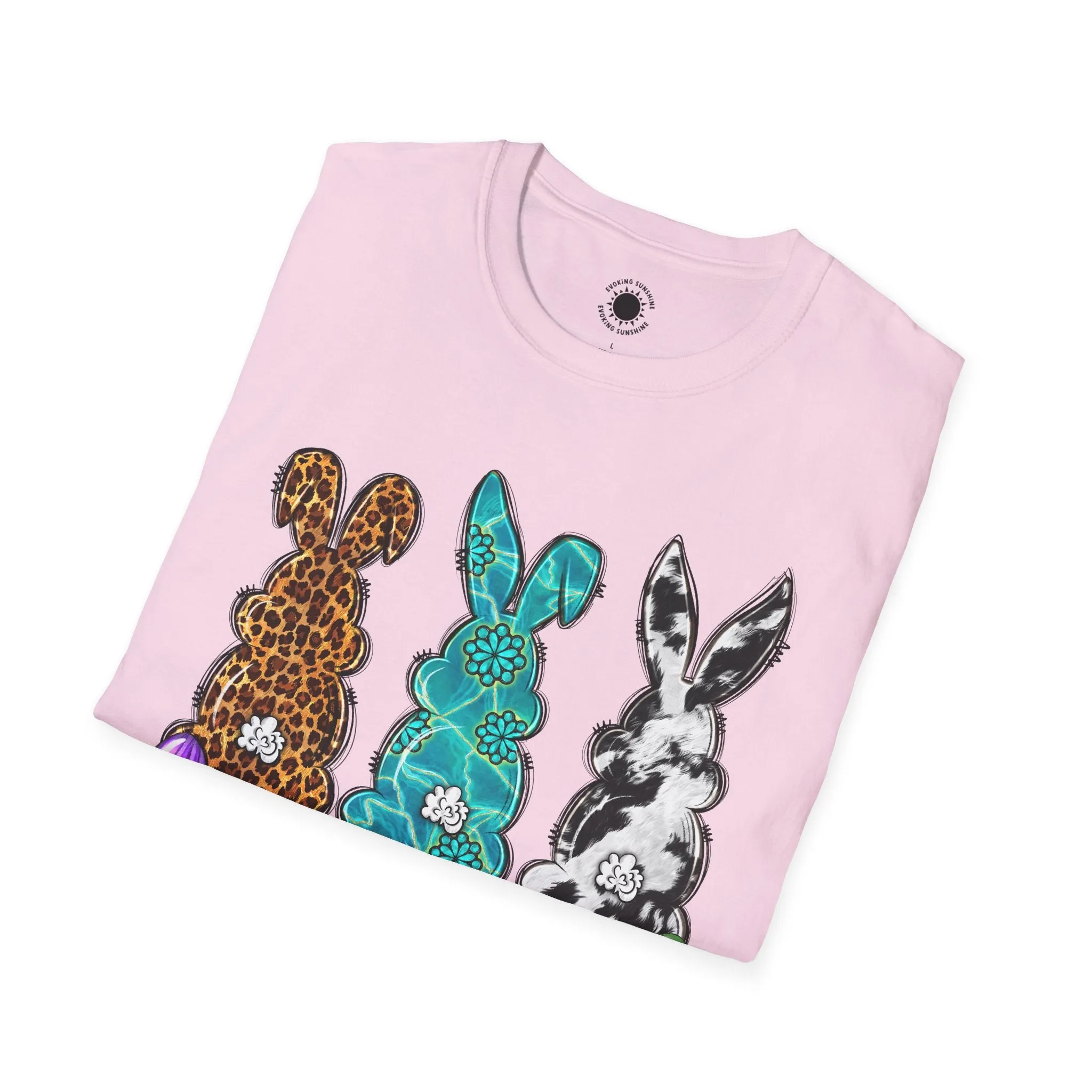 Happy Easter Bunny Unisex Softstyle T-Shirt