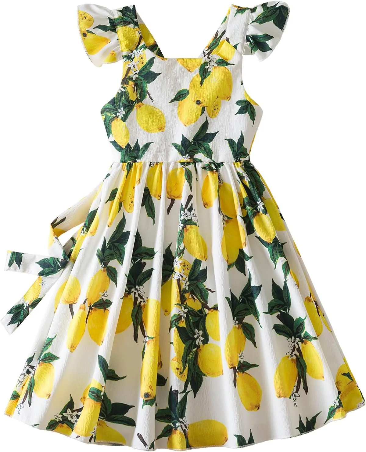 HNXDYY Little Girl Tutu Dress Ruffle Summer Holiday Casual Princess Dresses