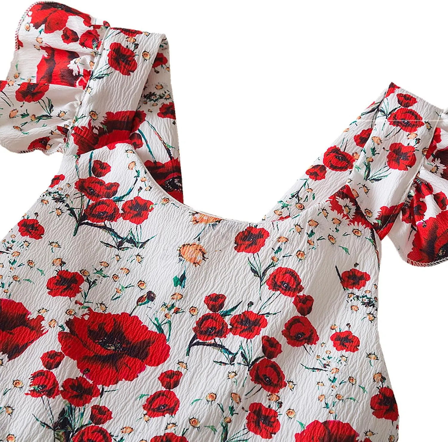 HNXDYY Little Girl Tutu Dress Ruffle Summer Holiday Casual Princess Dresses