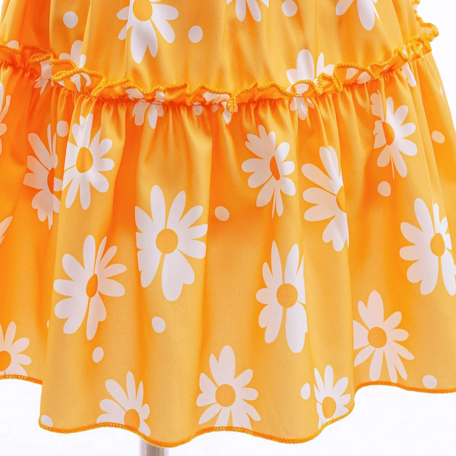 HNXDYY Little Girl Tutu Dress Ruffle Summer Holiday Casual Princess Dresses