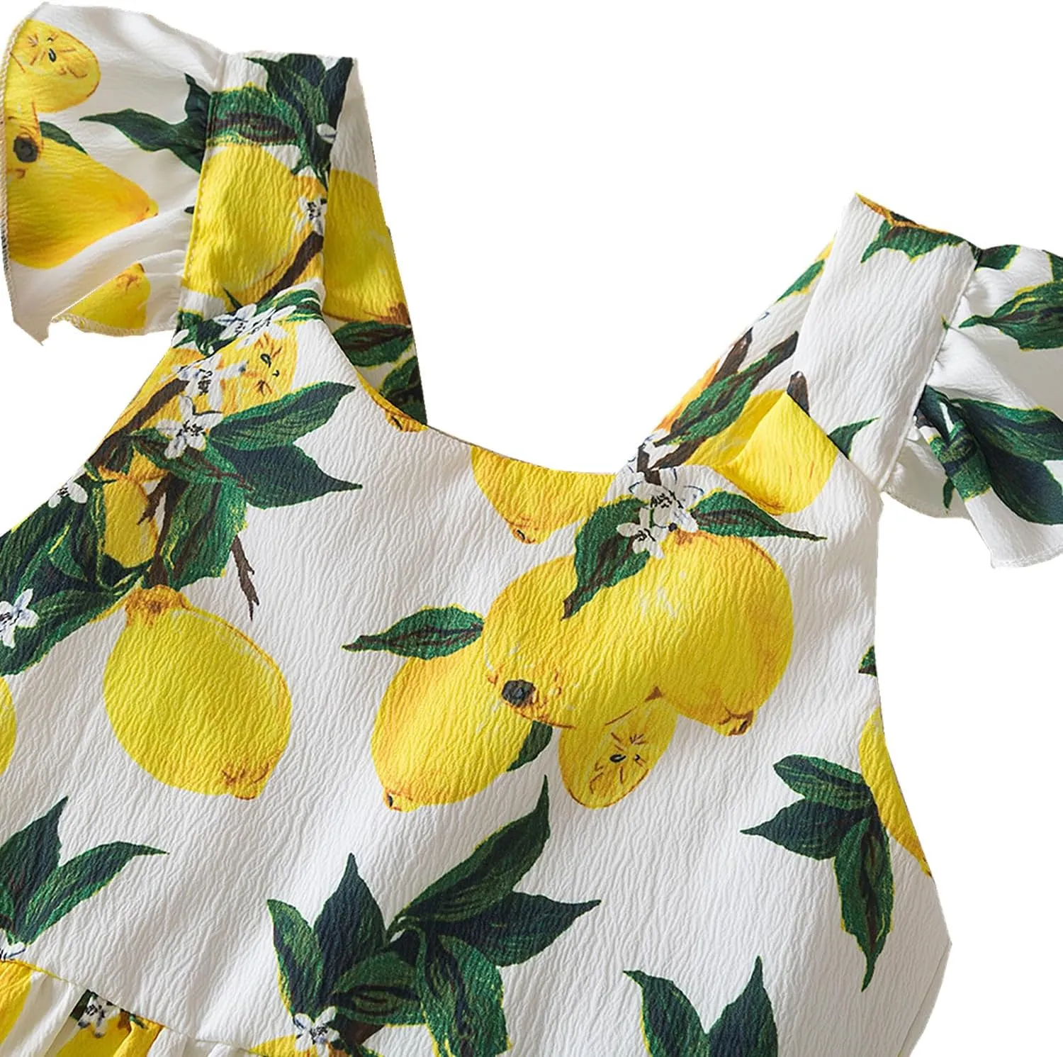 HNXDYY Little Girl Tutu Dress Ruffle Summer Holiday Casual Princess Dresses