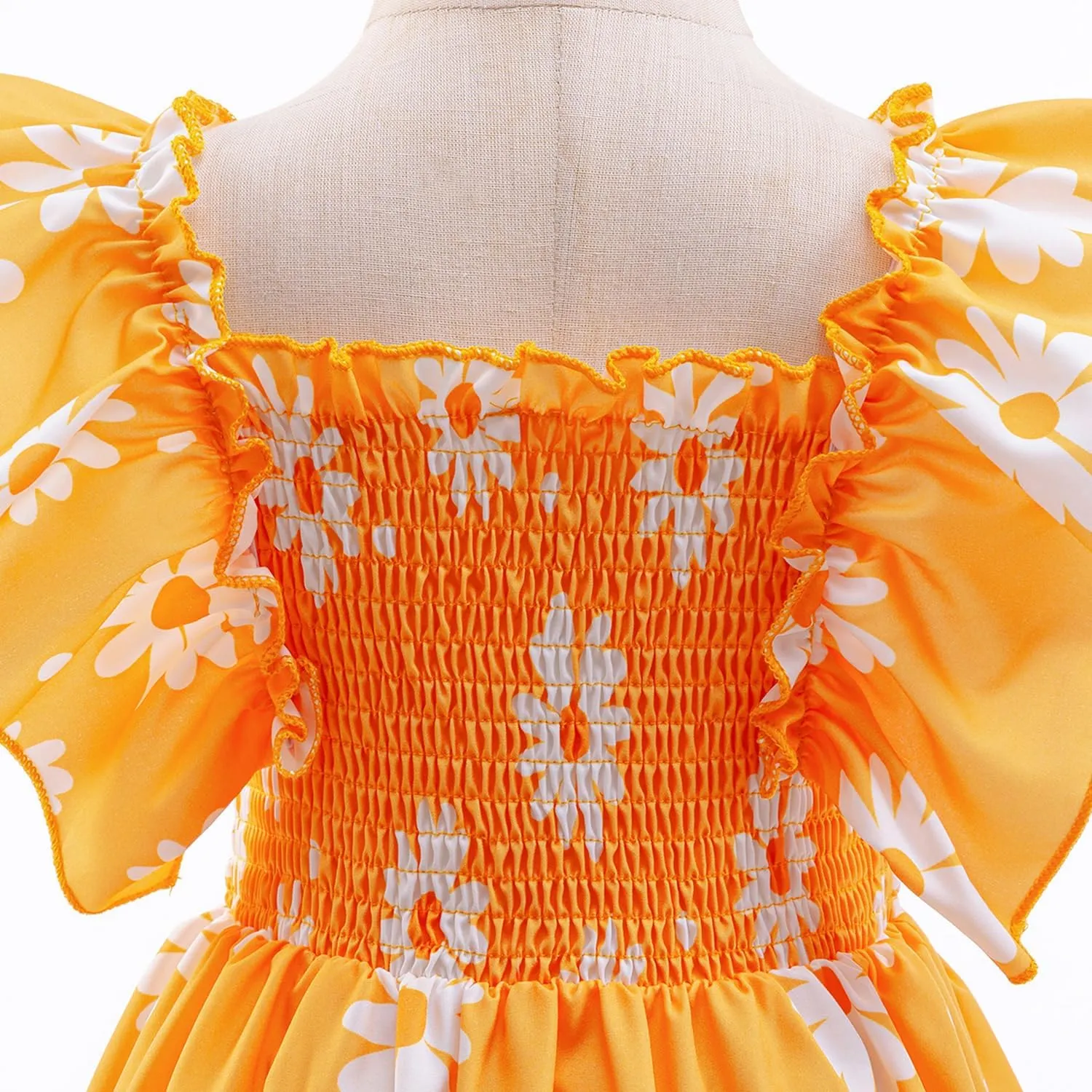 HNXDYY Little Girl Tutu Dress Ruffle Summer Holiday Casual Princess Dresses