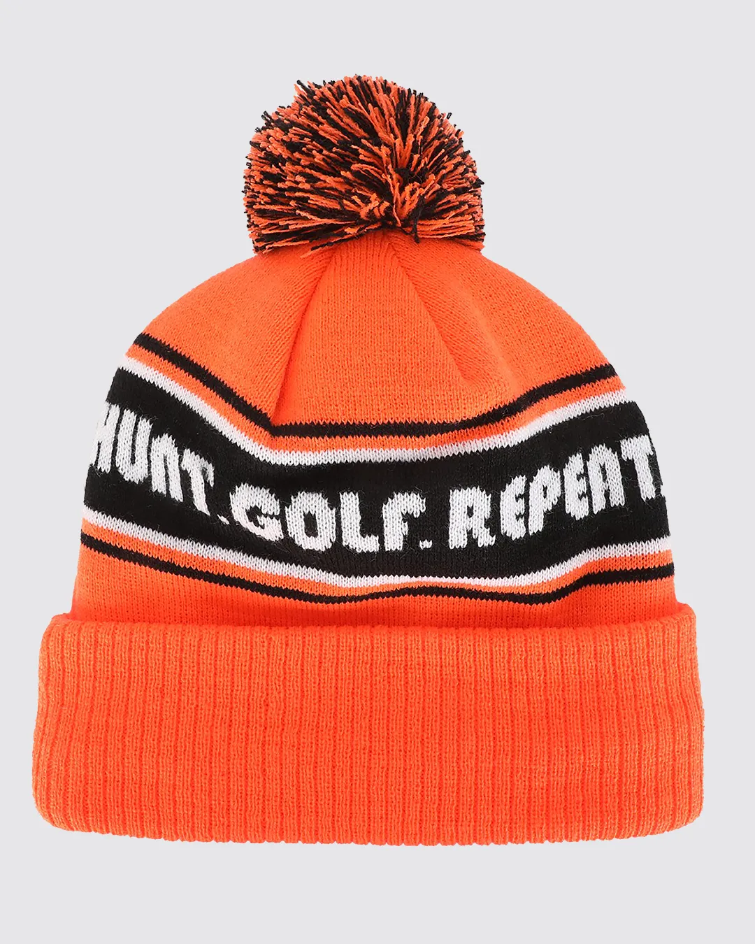 Optimized Title: Repeat Golfing Pom Beanie for Hunting Enthusiasts