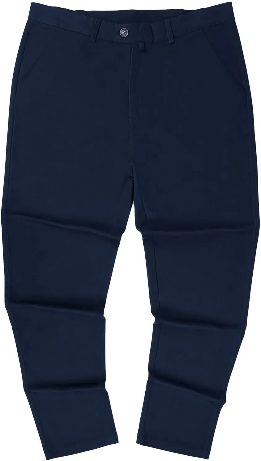 JEShifangjiusu Men's 4-Way Stretch Dress Pant Lounge Slim Fit Flat Front Straight Pant Comfort Chino Pants Business Trousers