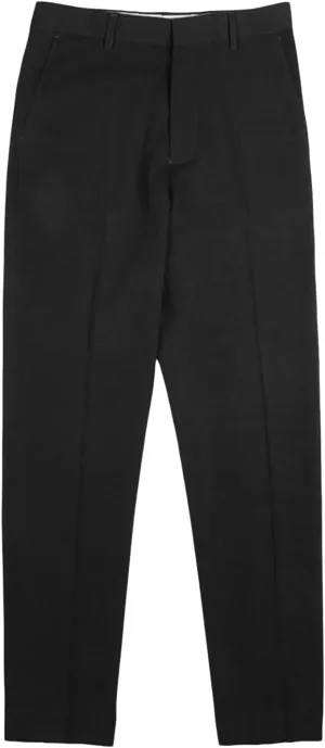 JEShifangjiusu Men's Flat Front Straight Fit Dress Pant Casual Skinny Stretch Chinos Pants Slim Fit Business Pant with Pocket (33,Black), Black, 33
