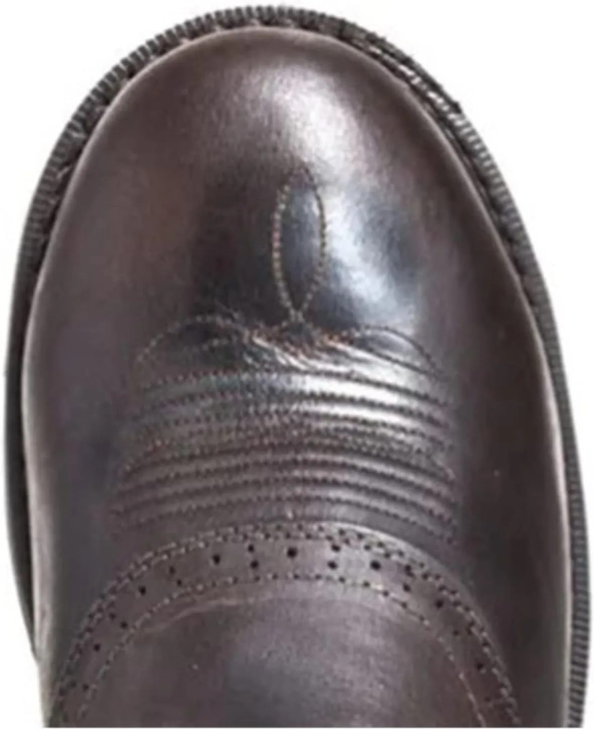 Justin Men's Superintendent Western Work Boot Steel Toe Brown 9.5 D