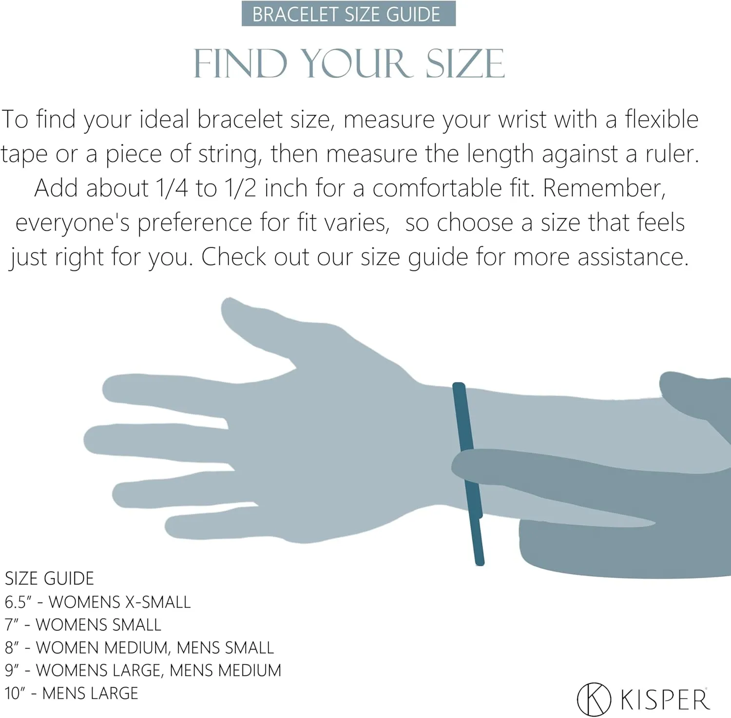 KISPER Solid 925 Sterling Silver Chain Bracelets for Women, Waterproof Tarnish Resistant, Curb/Rope/Figaro/Mariner Link Bracelet, 6.5, 7, 8, 9 Inch