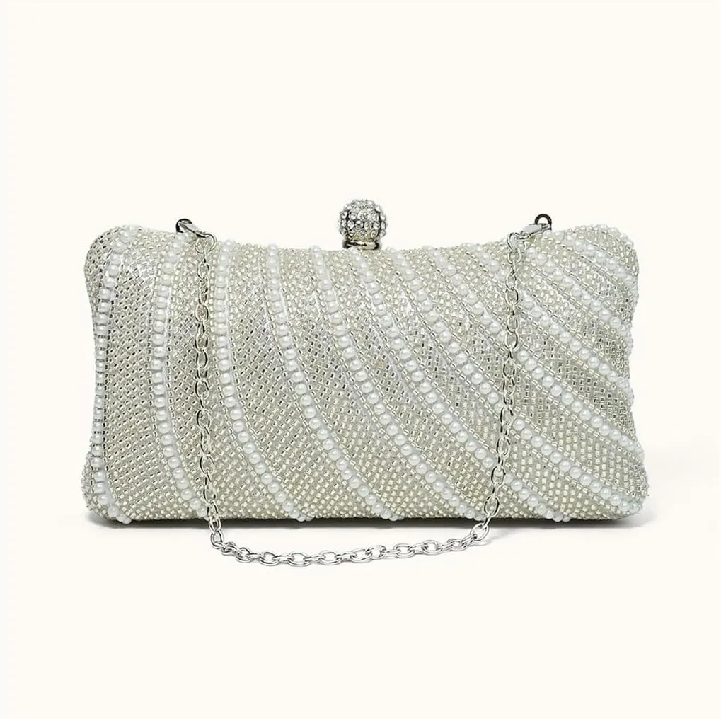 Ladies Evening Bag Dress Evening Banquet Bag Clutch Beaded Embroidery Bags