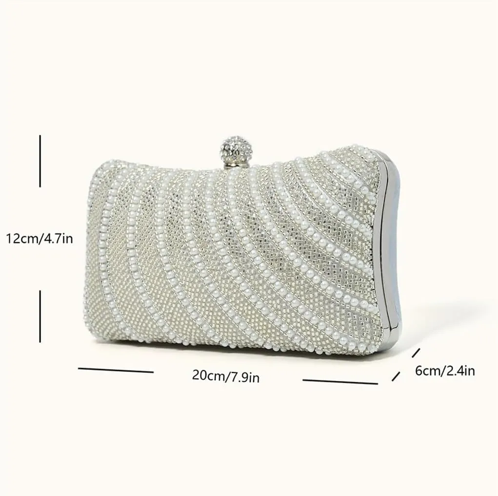 Ladies Evening Bag Dress Evening Banquet Bag Clutch Beaded Embroidery Bags