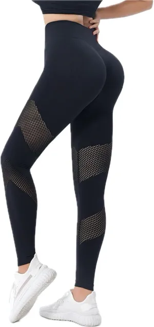 Leggings for WomenHigh Waist Cut-Out Gradient Design LeggingsYoga Pants, Gym Pants, Trousers