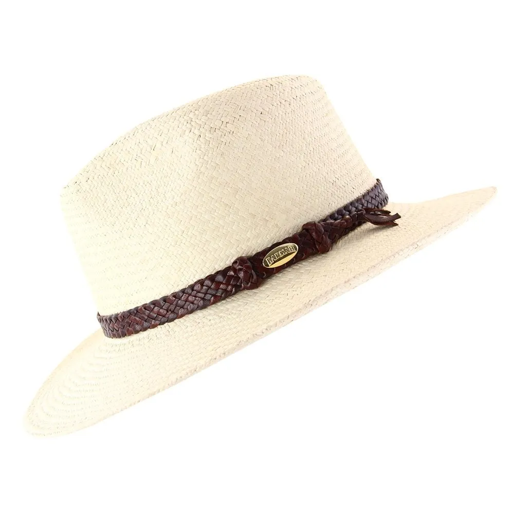 Melbourne Hats Outback Roo Safari Manila Palm - Natural