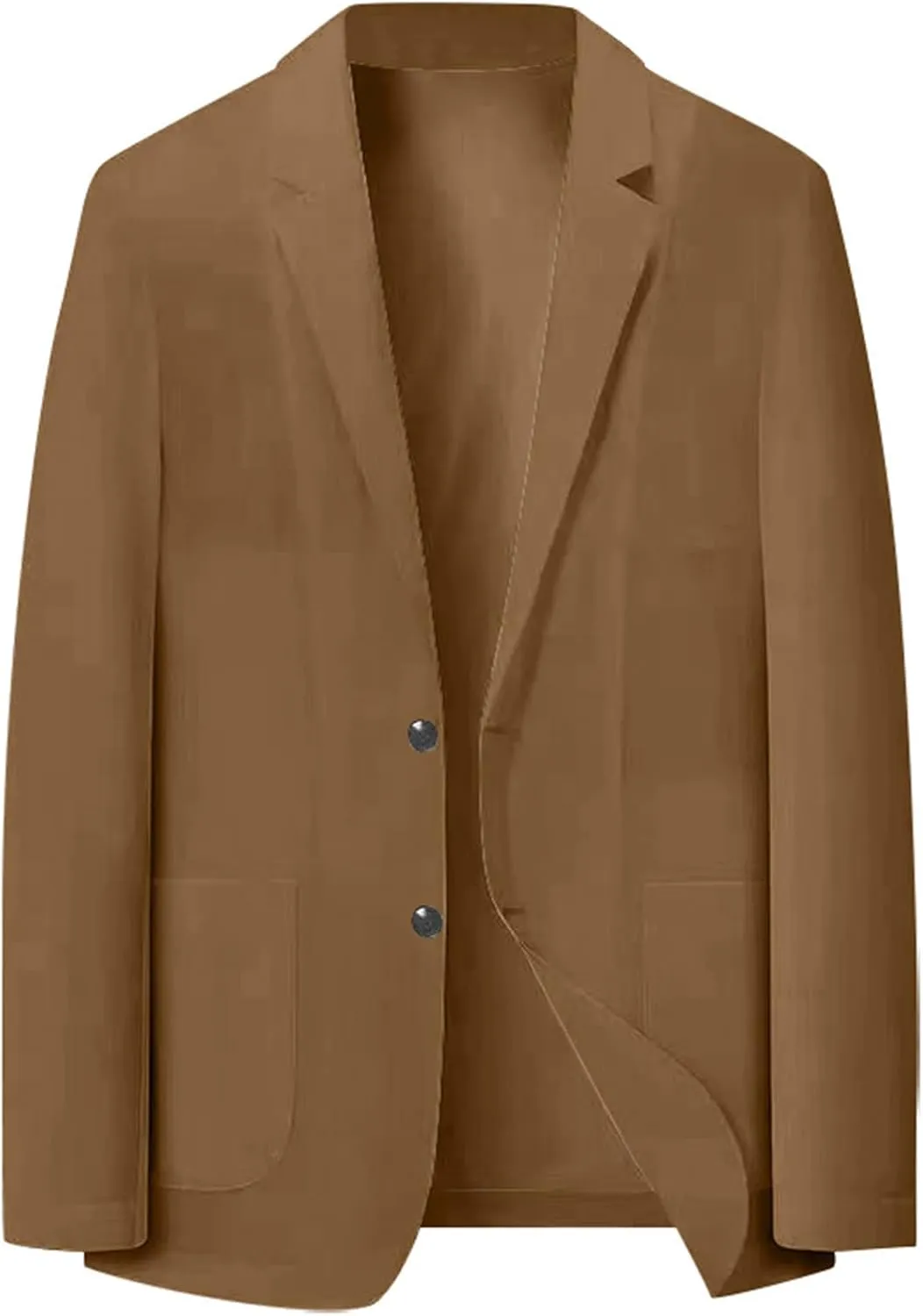 Men Casual Blazer One Button Sport Coats Slim Fit Lightweight Business Suit Jackets Business Basic Sports Coats