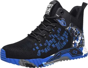 Men Women Indestructible Work ShoesLightweight Safety Shoes Slip Resistant Work Sneaker Breathable Puncture Proof Shoes