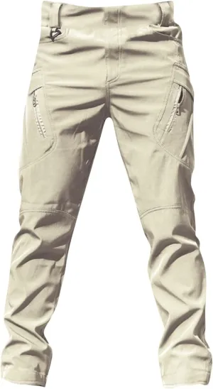 Mens Cargo Work Pants Outdoor Baggy Travel Camping Hiking Pants 2024 Multi Pockets Ripstop Camo Tactical Pants