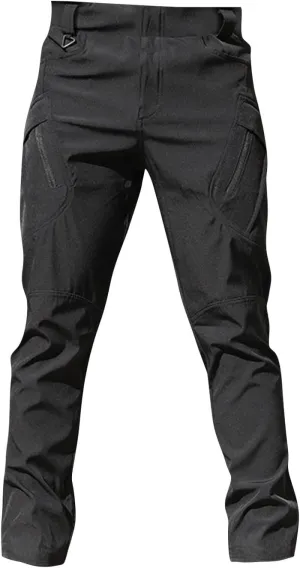 Mens Cargo Work Pants Outdoor Baggy Travel Camping Hiking Pants 2024 Multi Pockets Ripstop Camo Tactical Pants