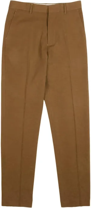 Men'S Flat Front Straight Fit Dress Pant Casual Skinny Stretch Chinos Pants Slim Fit Business Pant With Pocket (29,Brown), Brown, 29