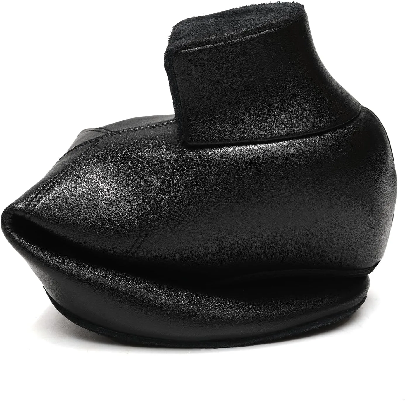 Men's Latin Dance Shoes Black Lace-up Ballroom Salsa Tango Modern Dance Perforamcne Shoes Split Sole