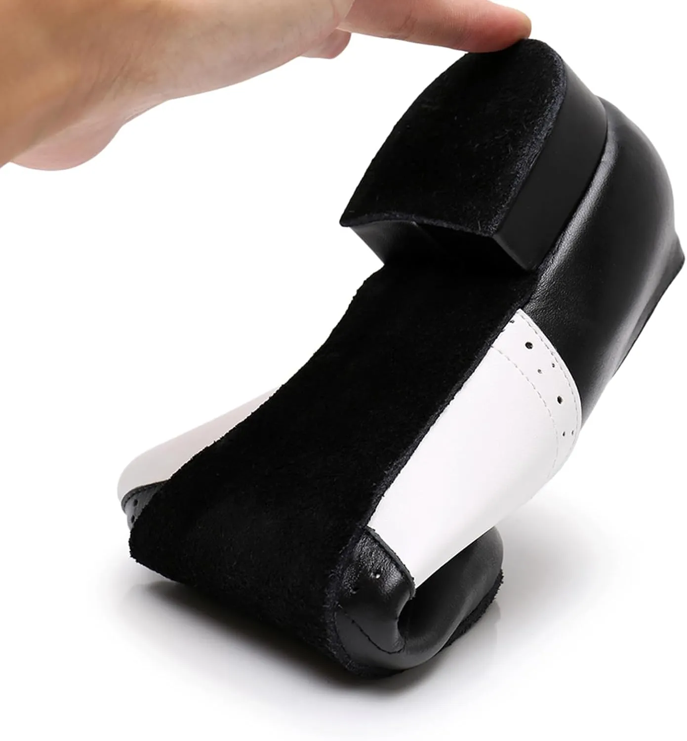 Men's Leather Round Toe Dancing Shoes for Latin Rumba Waltz Tango Performence Ballroom Dance Shoes