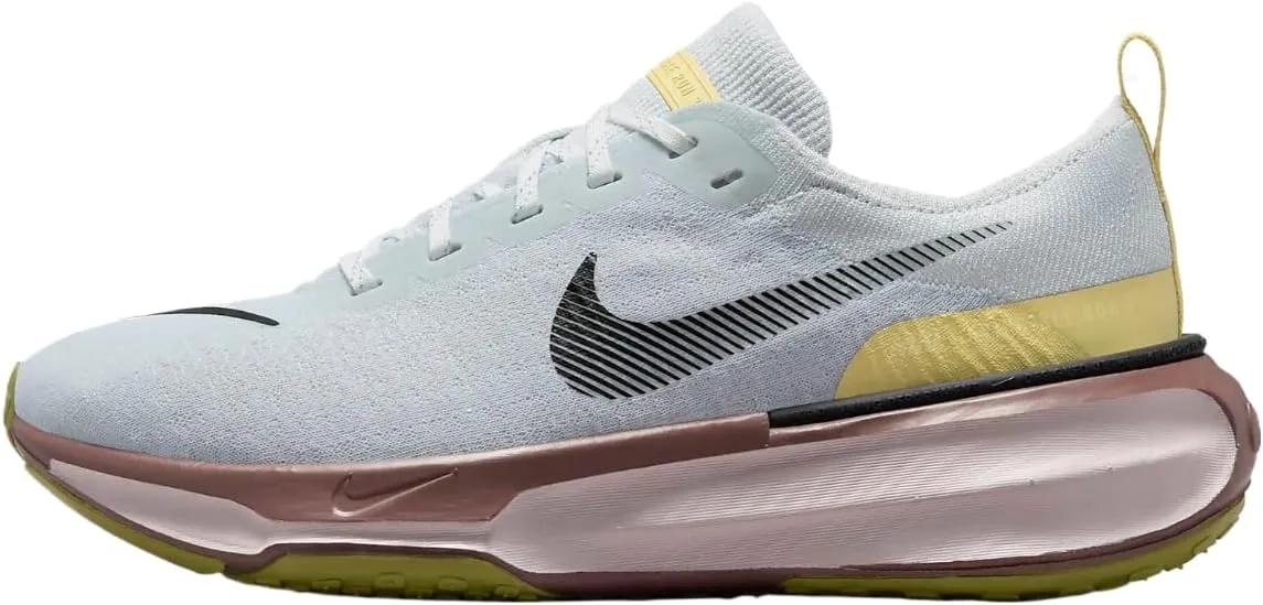 Nike Invincible 3 Women's Road Running Shoes (DR2660-005, Photon Dust/Summit White/Platinum Violet/Black) Size 6.5