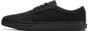 Non Slip Work Shoes for Men & Women Food Service, Unisex Black Casual Stain & Oil Slip Resistant Restaurant Server Sneakers, Comfortable Water Resistant Culinary Chef Kitchen Cook Shoes