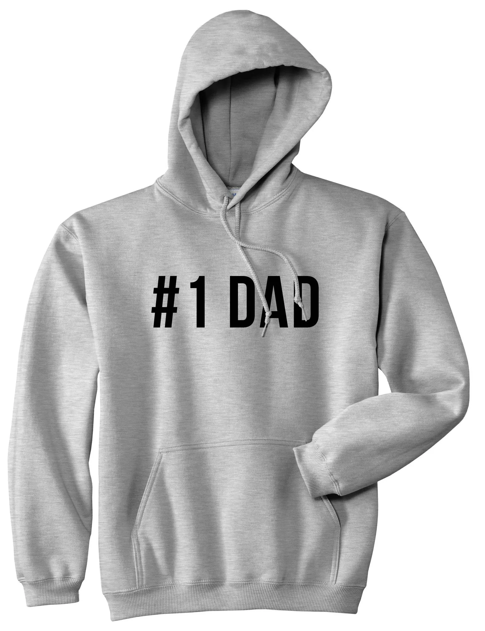 Number 1 One Dad Pullover Hoodie