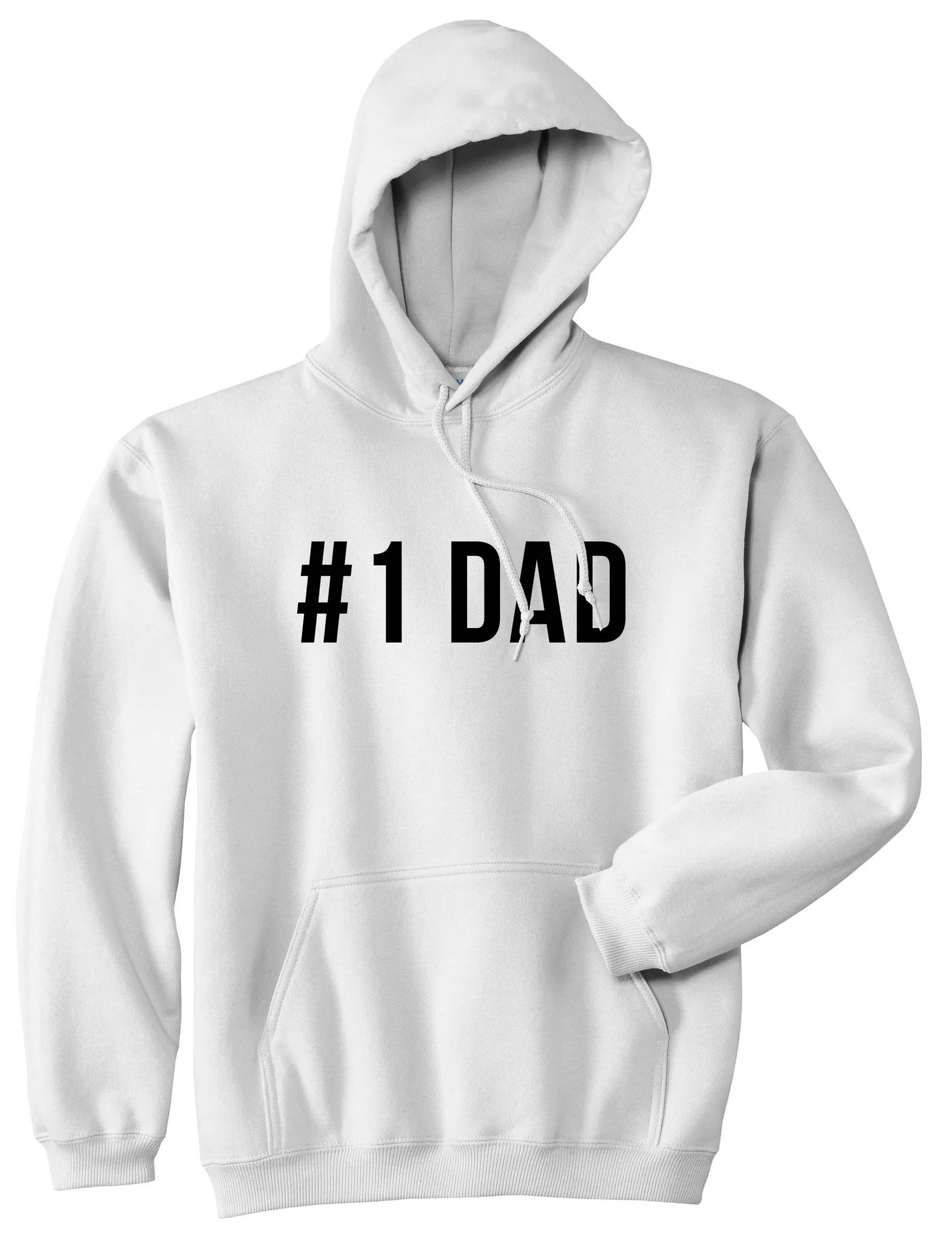 Number 1 One Dad Pullover Hoodie