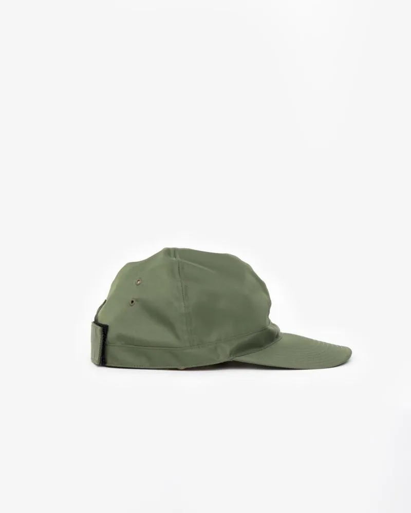 Nylon Scout Cap in Olive