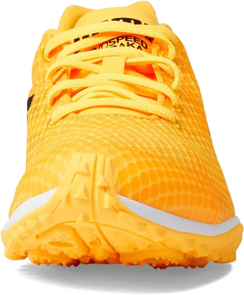 PUMA Men's Evospeed Haraka Track and Field Shoes, Sun Stream-Sunset Glow-Black, 11