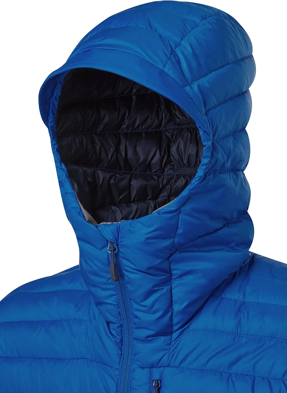 Rab Men's Microlight Alpine 700-Fill Down Hooded Puffer Jacket for Hiking & Skiing