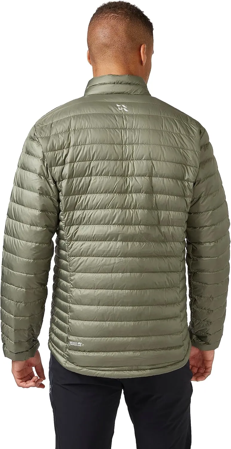 Rab Men's Microlight Down Jacket for Hiking, Climbing, and Skiing