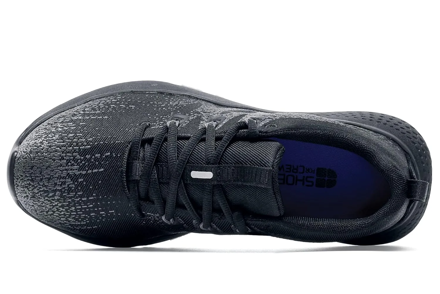 Shoes for Crews Heather II, Women's Nano Composite Toe (NCT) Work Shoes, Slip Resistant, Water Resistant, Black, Size 9