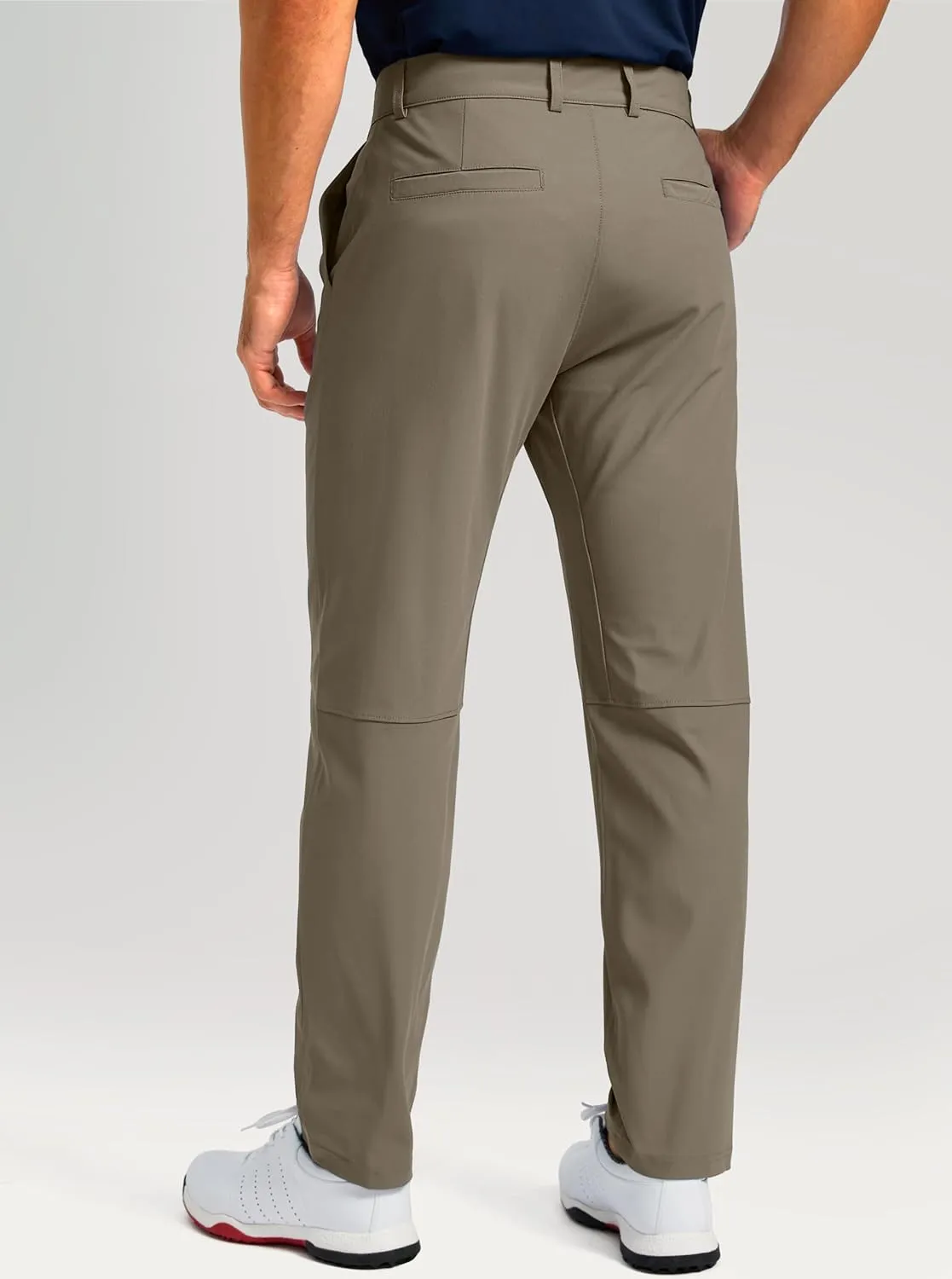 Soothfeel Men's Golf Pants with 5 Pockets - 30"/32"/34" Slim Fit Stretch Tech Pants Casual Trousers Dress Work Pants for Men
