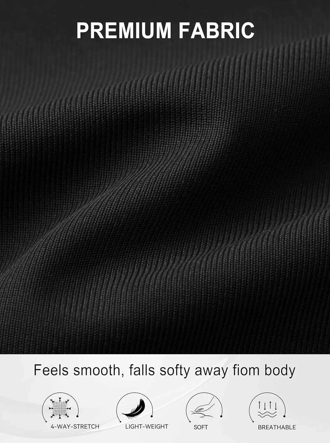Soothfeel Men's Golf Pants with 5 Pockets - 30"/32"/34" Slim Fit Stretch Tech Pants Casual Trousers Dress Work Pants for Men