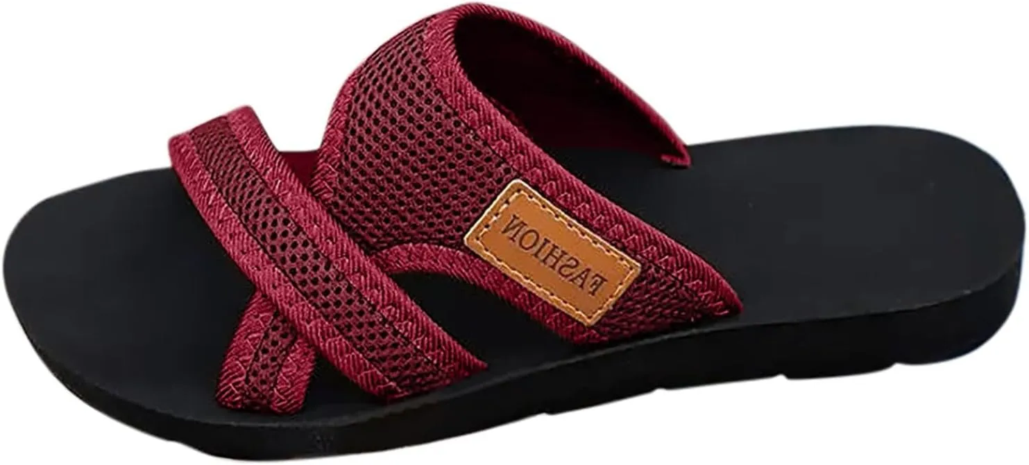 Summer Sandals for Women 2025 Extra Wide Beach Breathable Comfortable Mesh Hollow Mesh Slide Sandls Orthopedic Platform Shoes