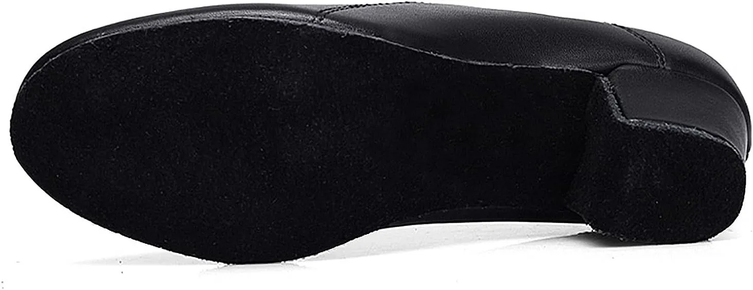 SWDZM Men&Boys Latin Dance Shoes Lace-up Ballroom Practice Dance Shoes