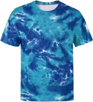 Tie Dye Shirts for Men Women, Short Sleeve Mens Tie Dye Shirts, Mens Women Rainbow Tie Dye T Shirts,Size:S-5XL