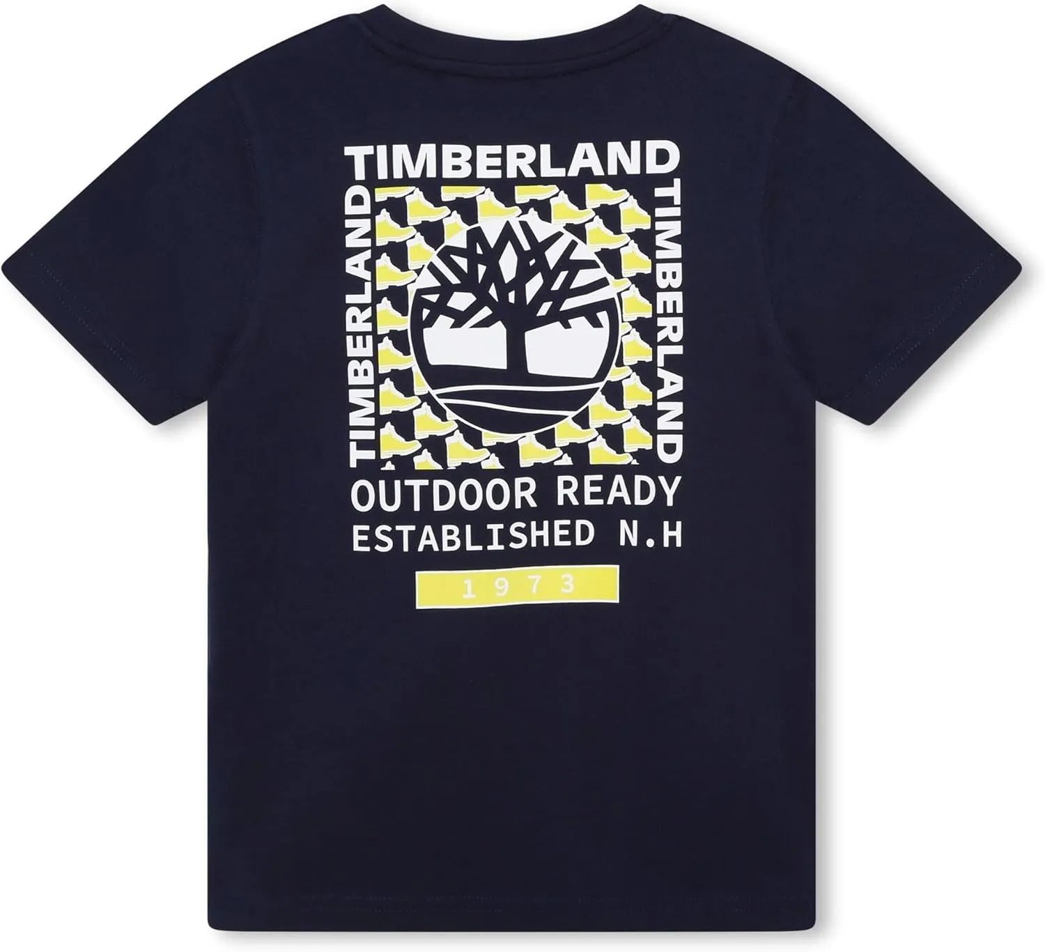 Timberland Kids Graphic Logo Short Sleeve T-Shirt